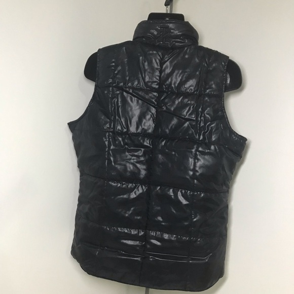 Izod Black Quilted Puffer Vest Sz Small NWOT NEW - Picture 7 of 7